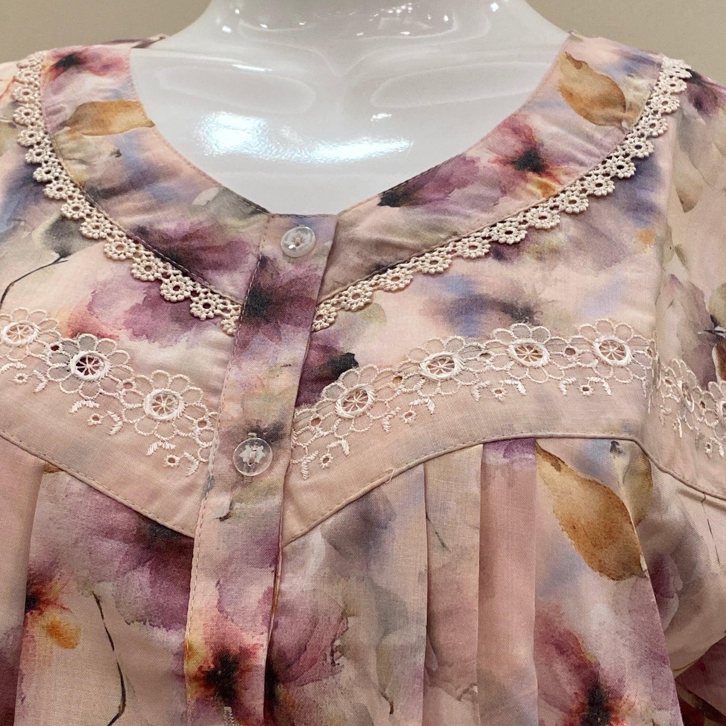 Cotton Yoke Nighty (SKU-CY-36)