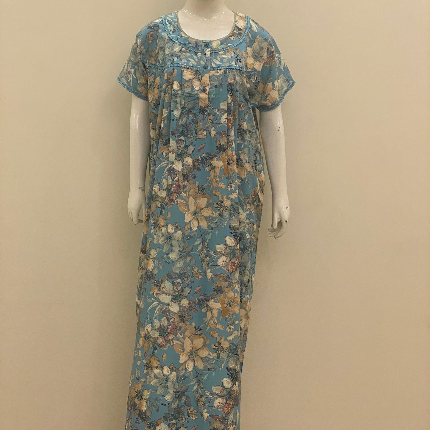Cotton Yoke Nighty (SKU-429)
