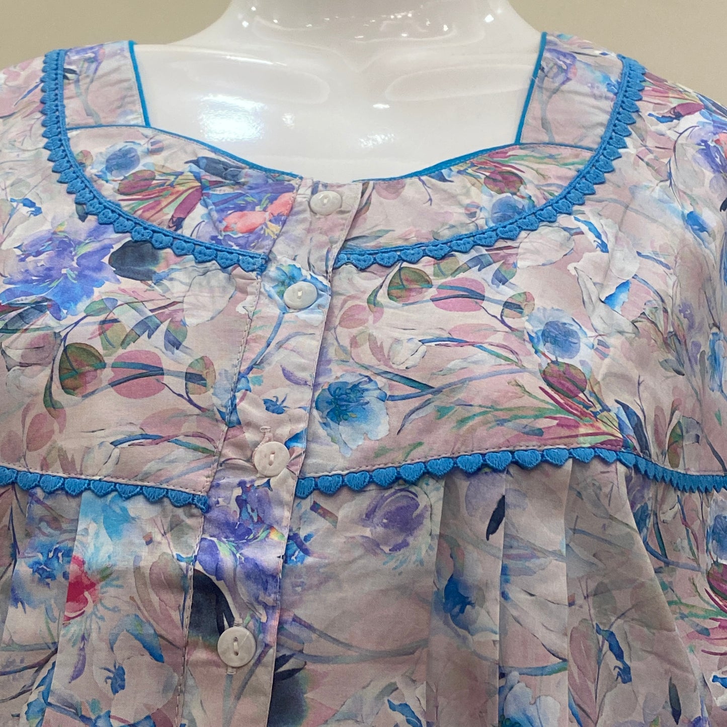 Cotton Yoke Nighty (SKU-CY-83)