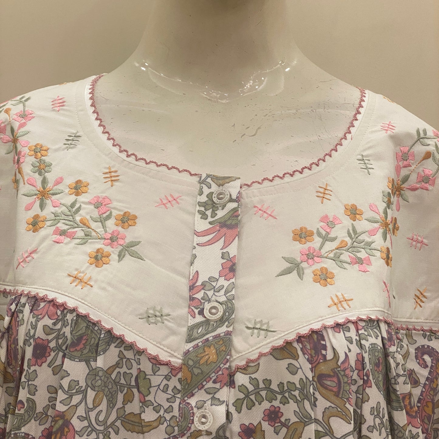 Cotton Yoke Nighty (SKU-438)