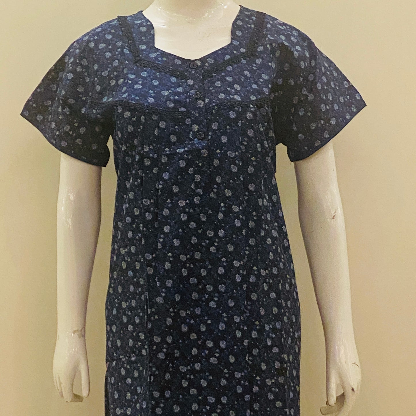 Cotton Yoke Nighty (SKU-37)