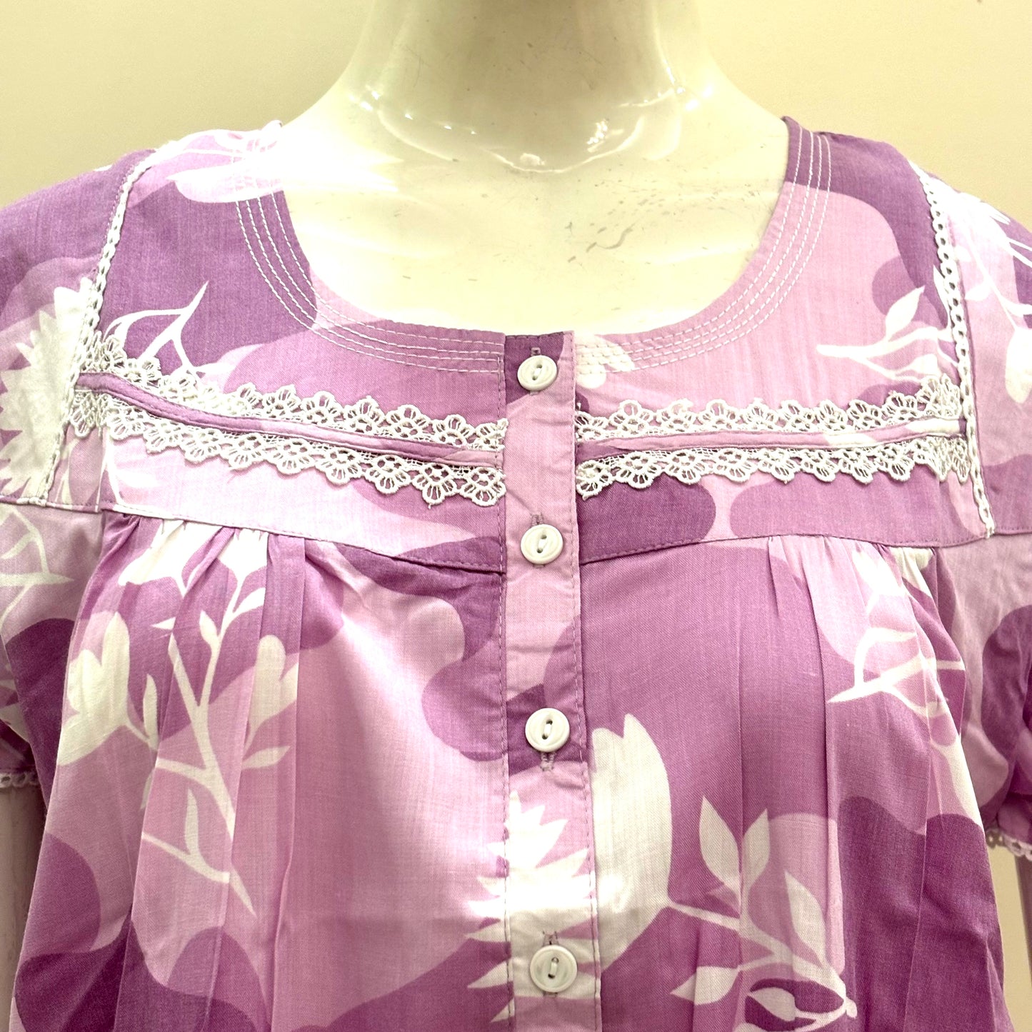 Cotton Yoke Nighty (SKU-132)