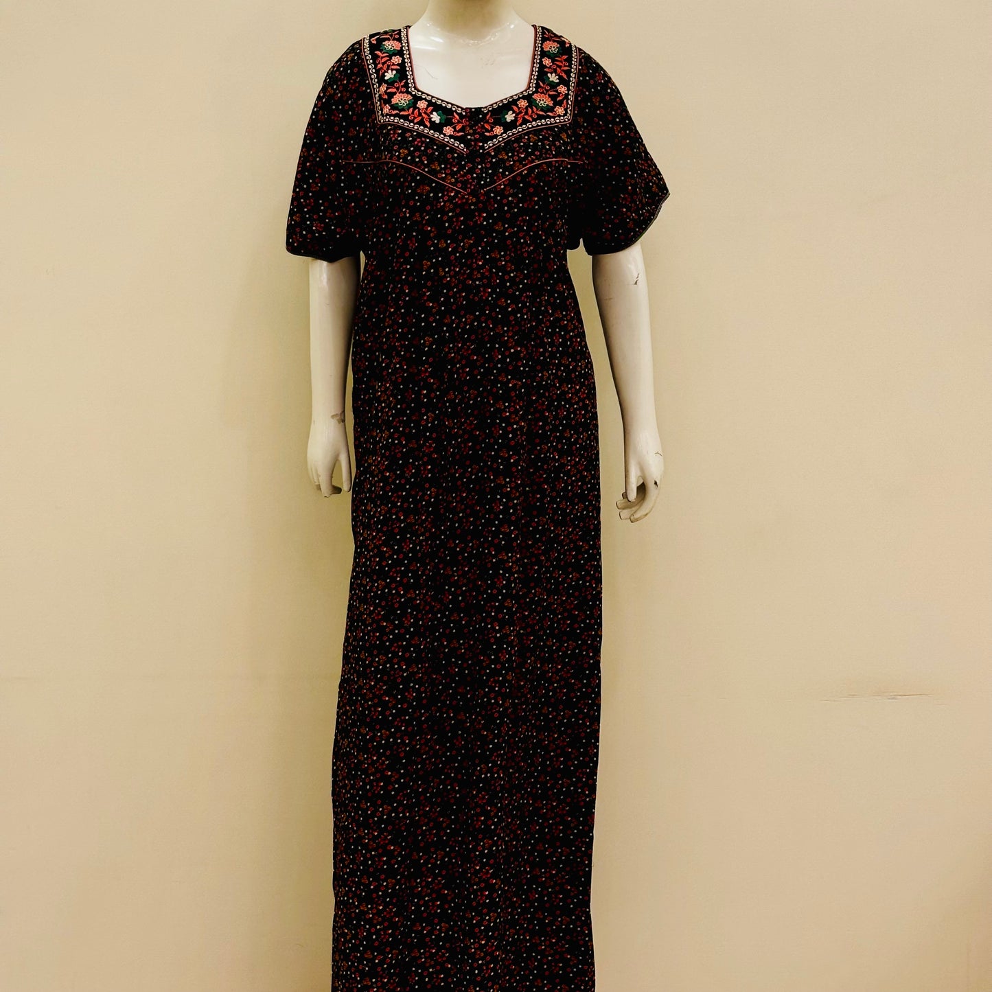 Cotton Yoke Nighty (SKU-196)