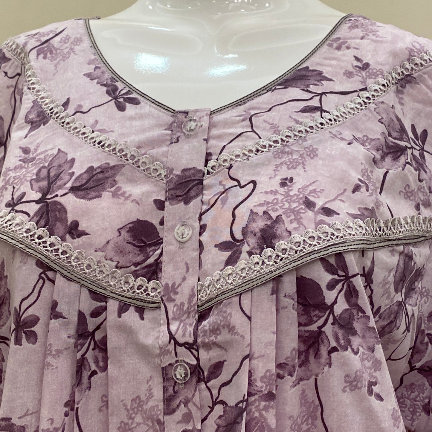 Cotton Yoke Nighty (SKU-CY-46)