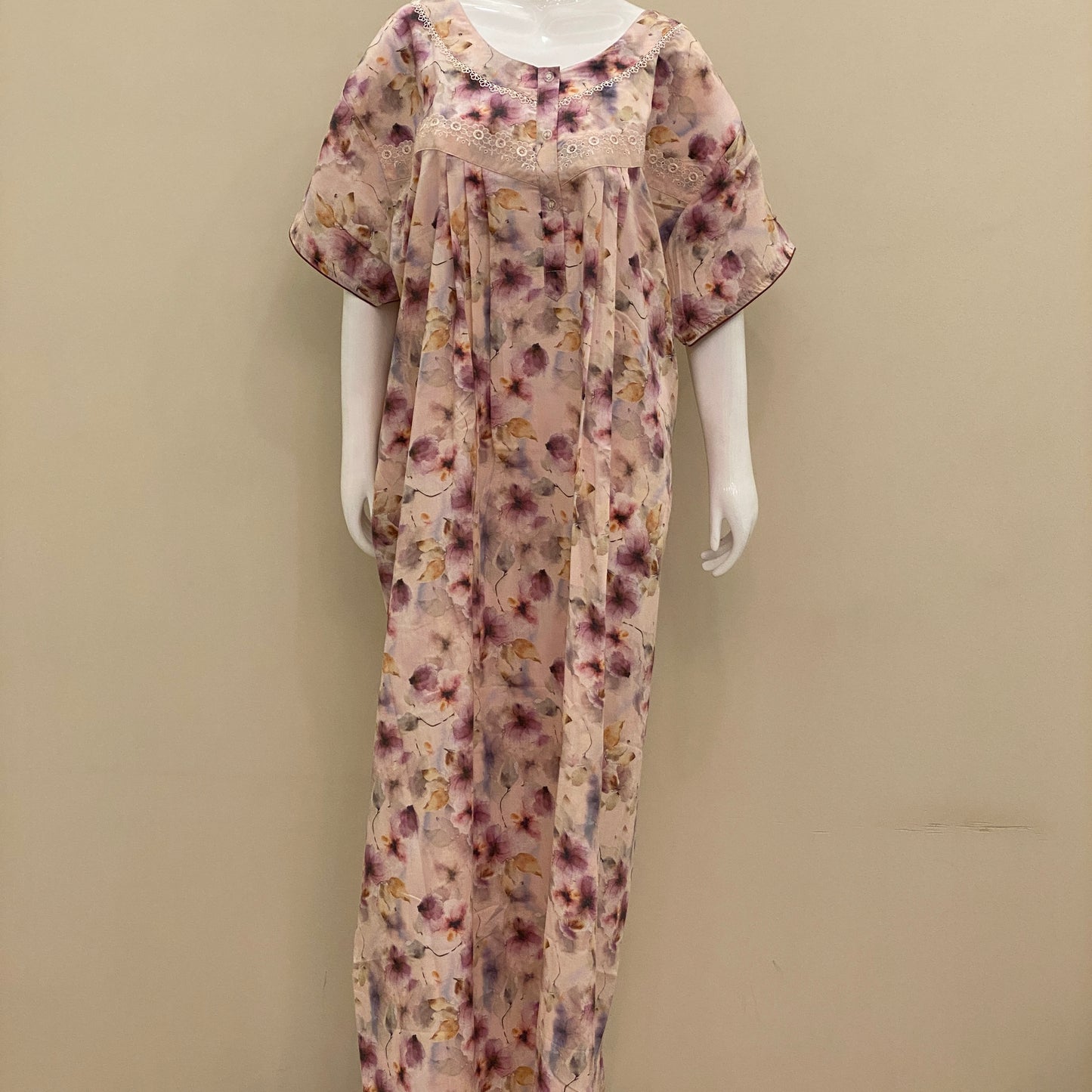 Cotton Yoke Nighty (SKU-CY-51)