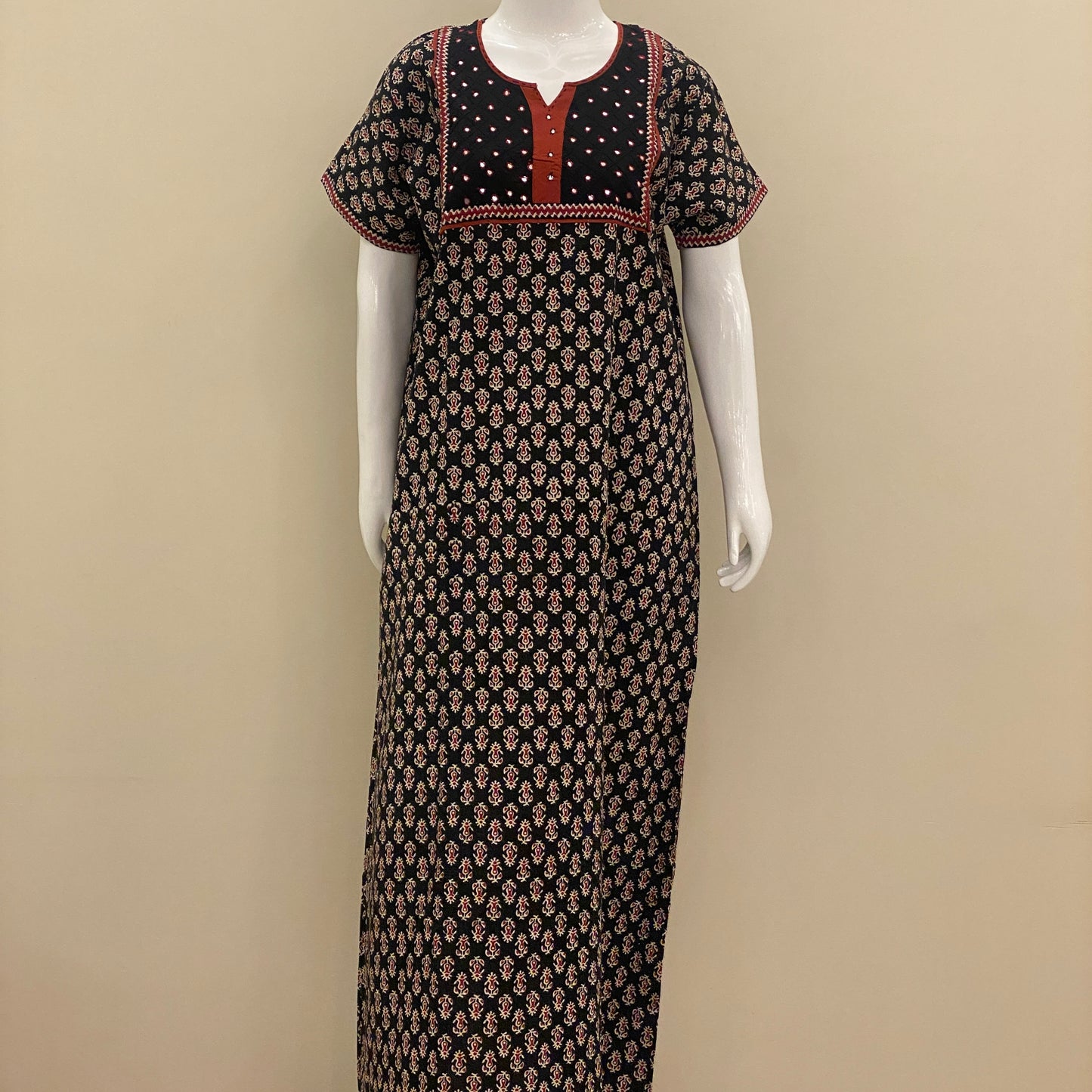 Cotton Straight Nighty (SKU-CA-530)