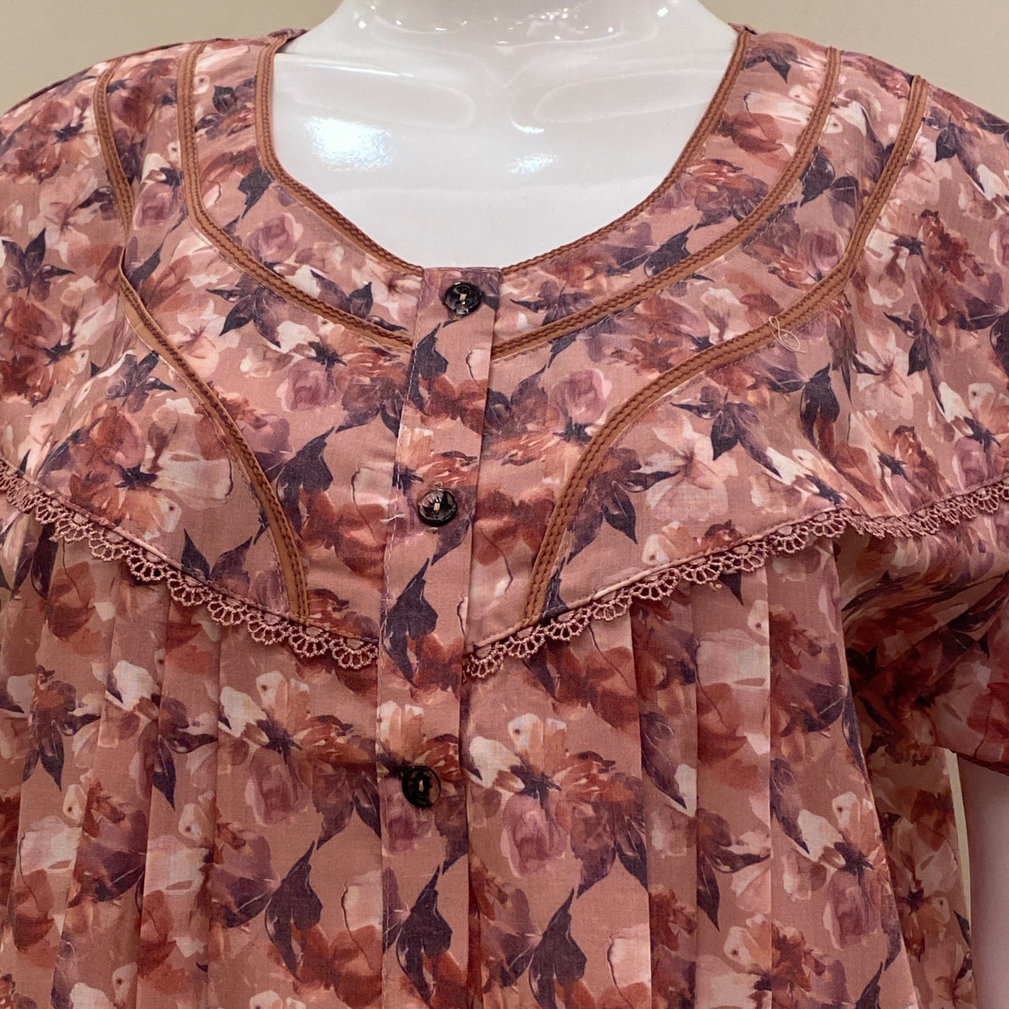 Cotton Yoke Nighty (SKU-CY-31)