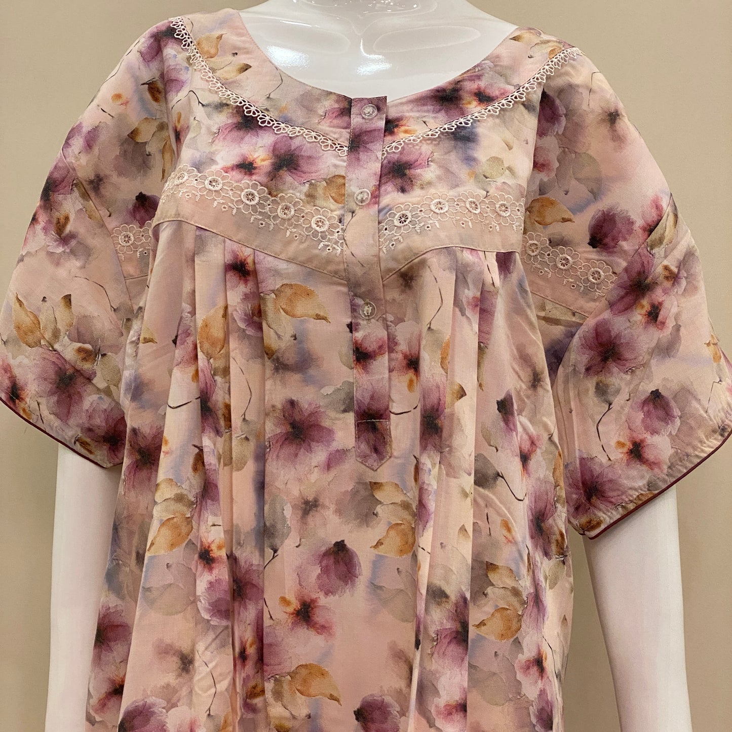 Cotton Yoke Nighty (SKU-CY-51)