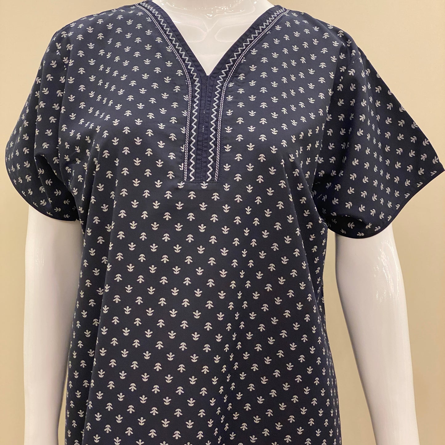 Cotton Straight Lizy Bizy Nighty (SKU-551)