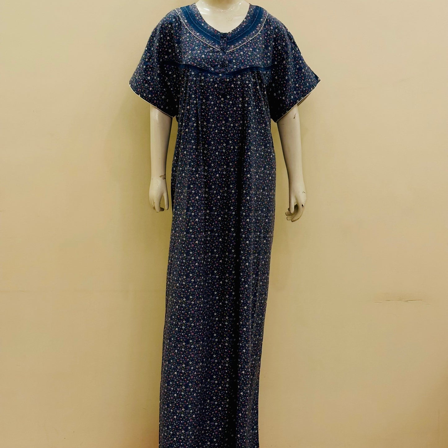 Cotton Yoke Nighty (SKU-197)