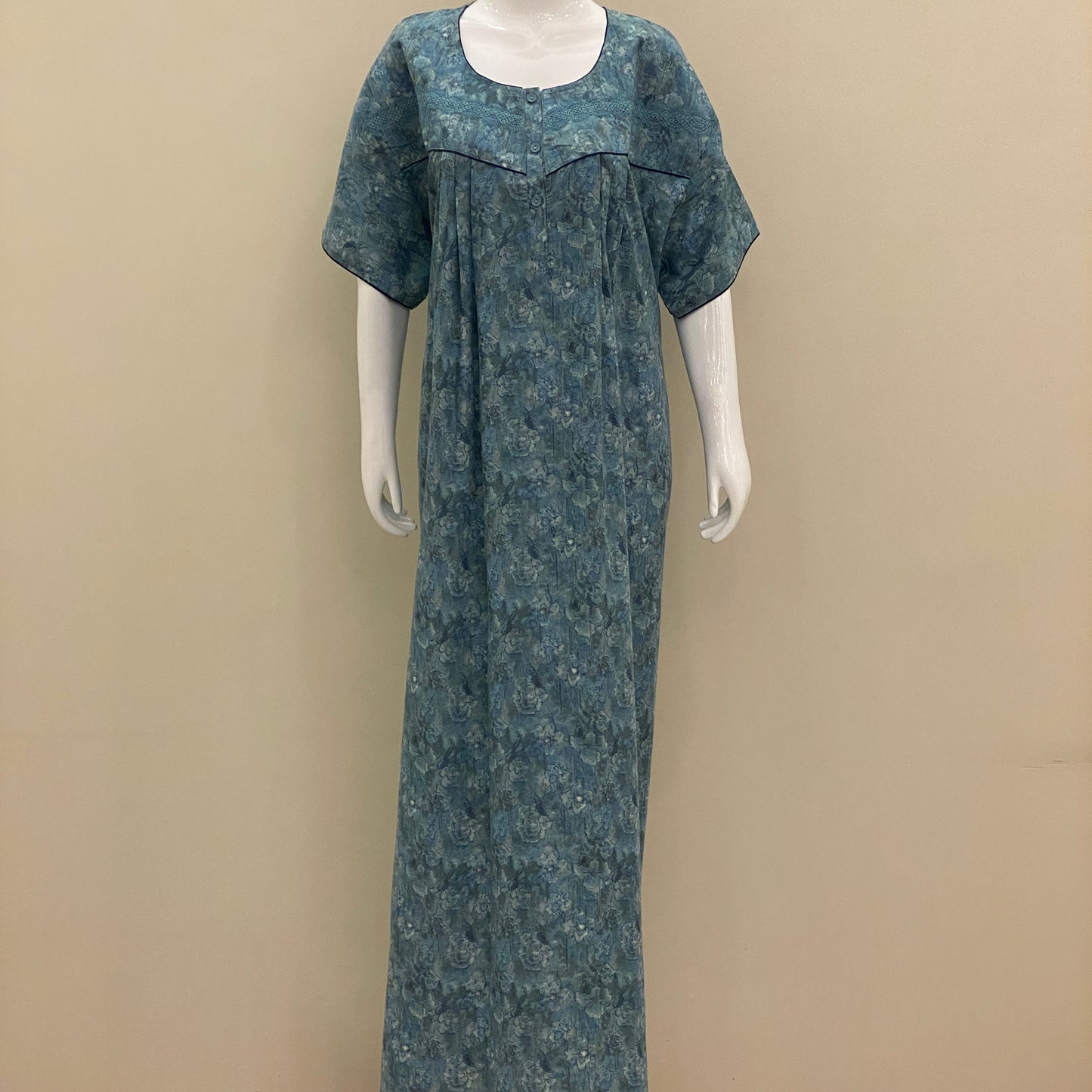 Cotton Yoke Nighty - SKU - 618