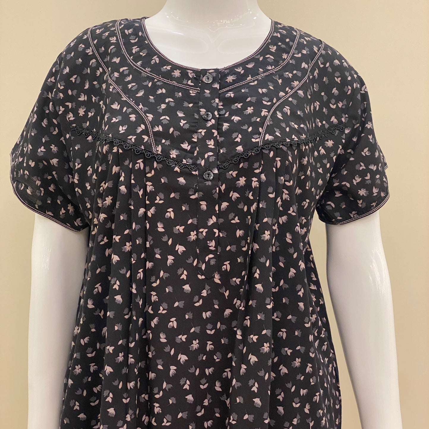 Cotton Yoke Nighty (SKU-543)