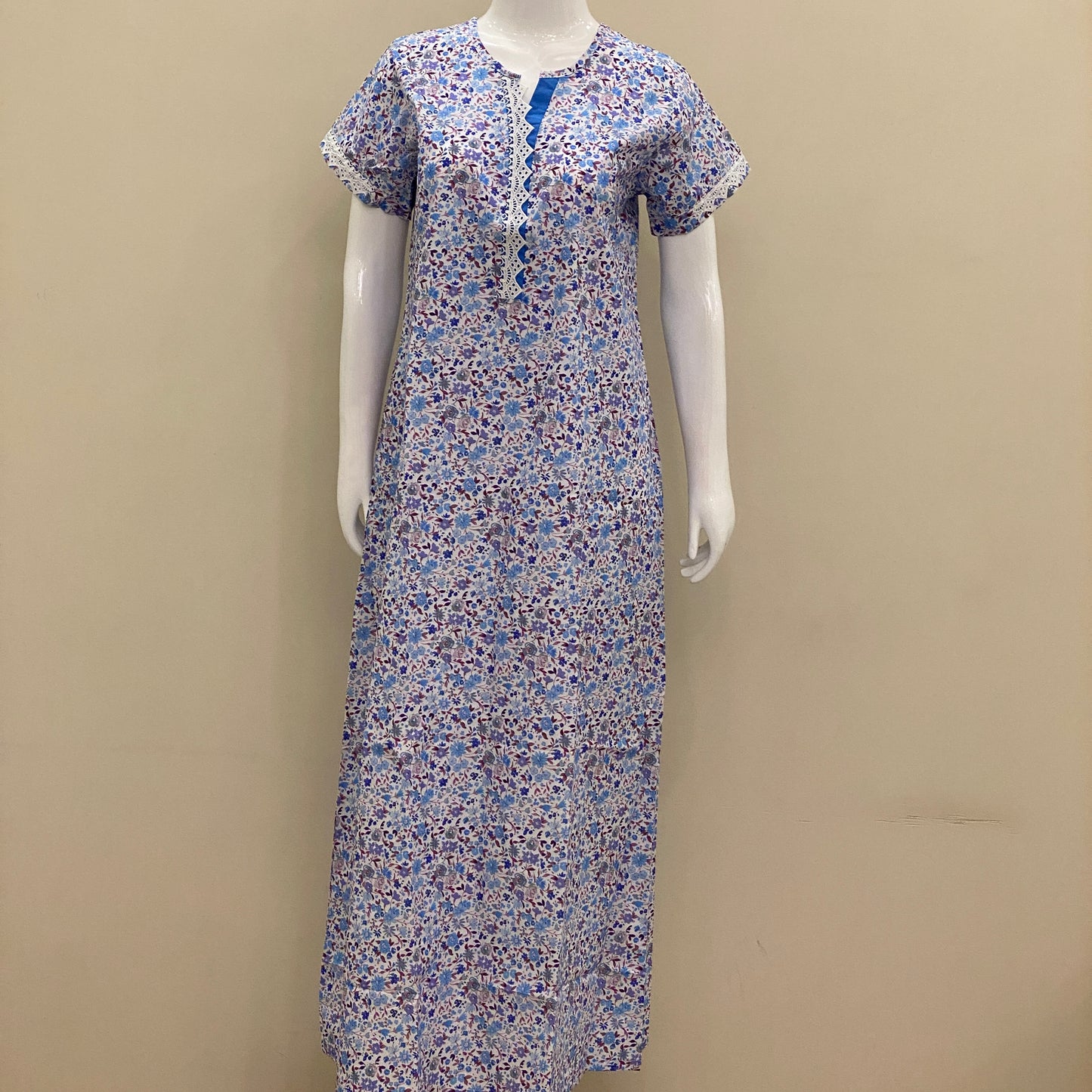 Cotton Straight Nighty (SKU-CA-5)