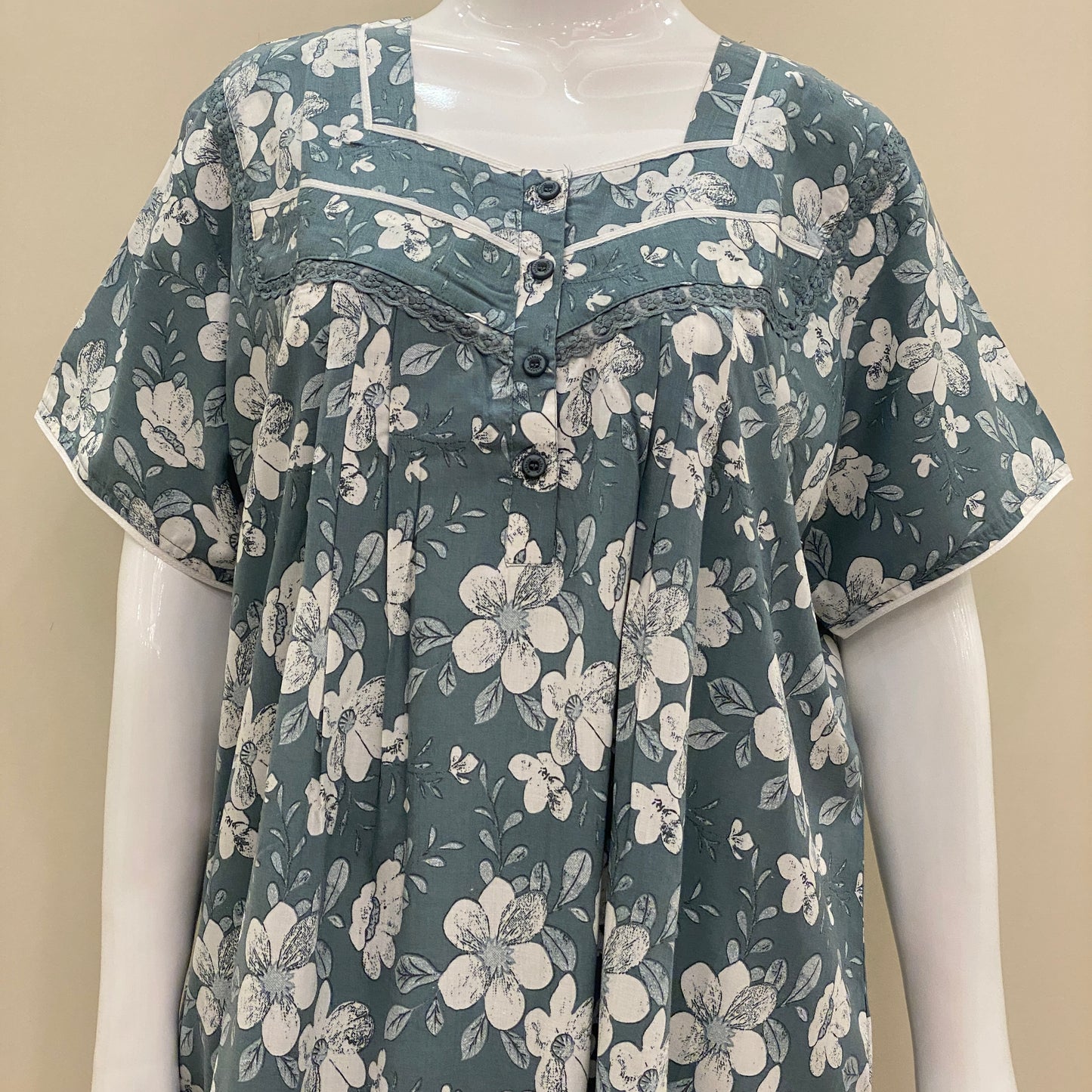 Cotton Yoke Nighty (SKU-CY-78)
