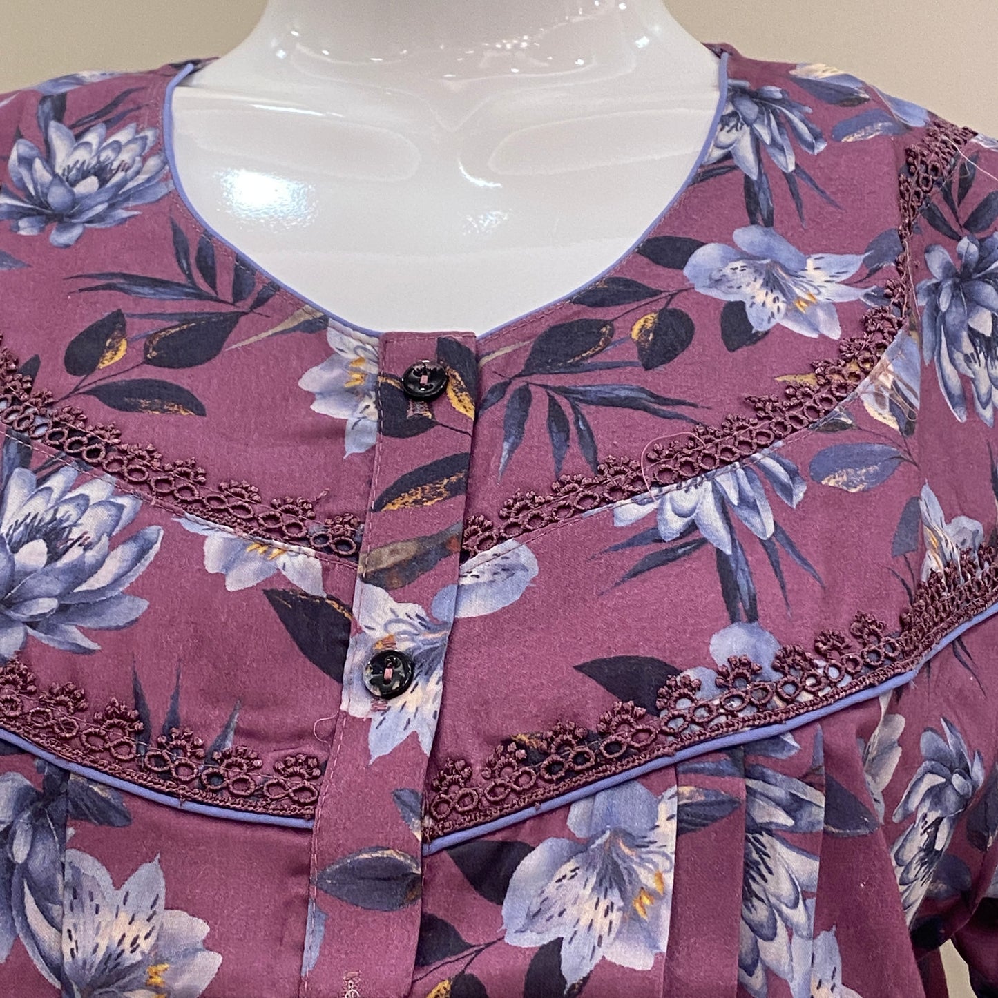 Cotton Yoke Nighty (SKU-CY-64)