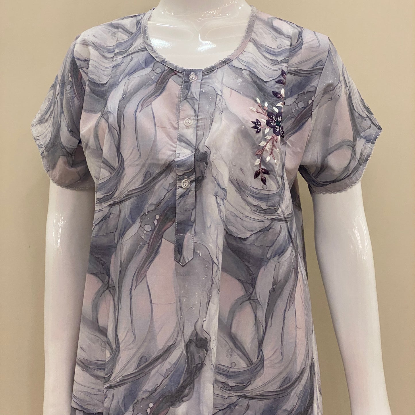 Cotton Straight Nighty (SKU-CA-19)