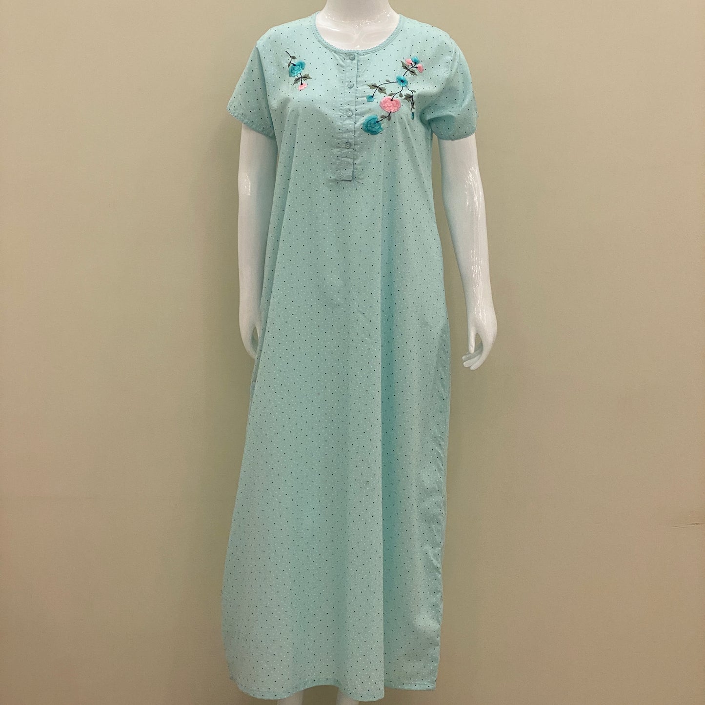 Cotton Straight Nighty (SKU-CA-673)