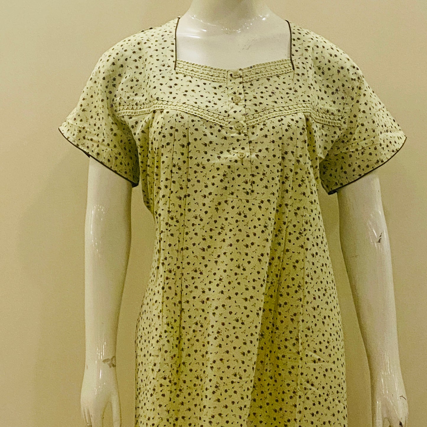 Cotton Yoke Nighty (SKU-CY-18)