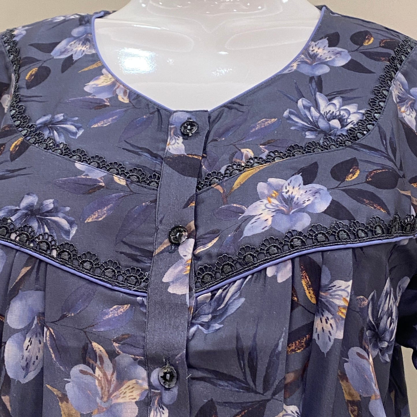 Cotton Yoke Nighty (SKU-CY-58)