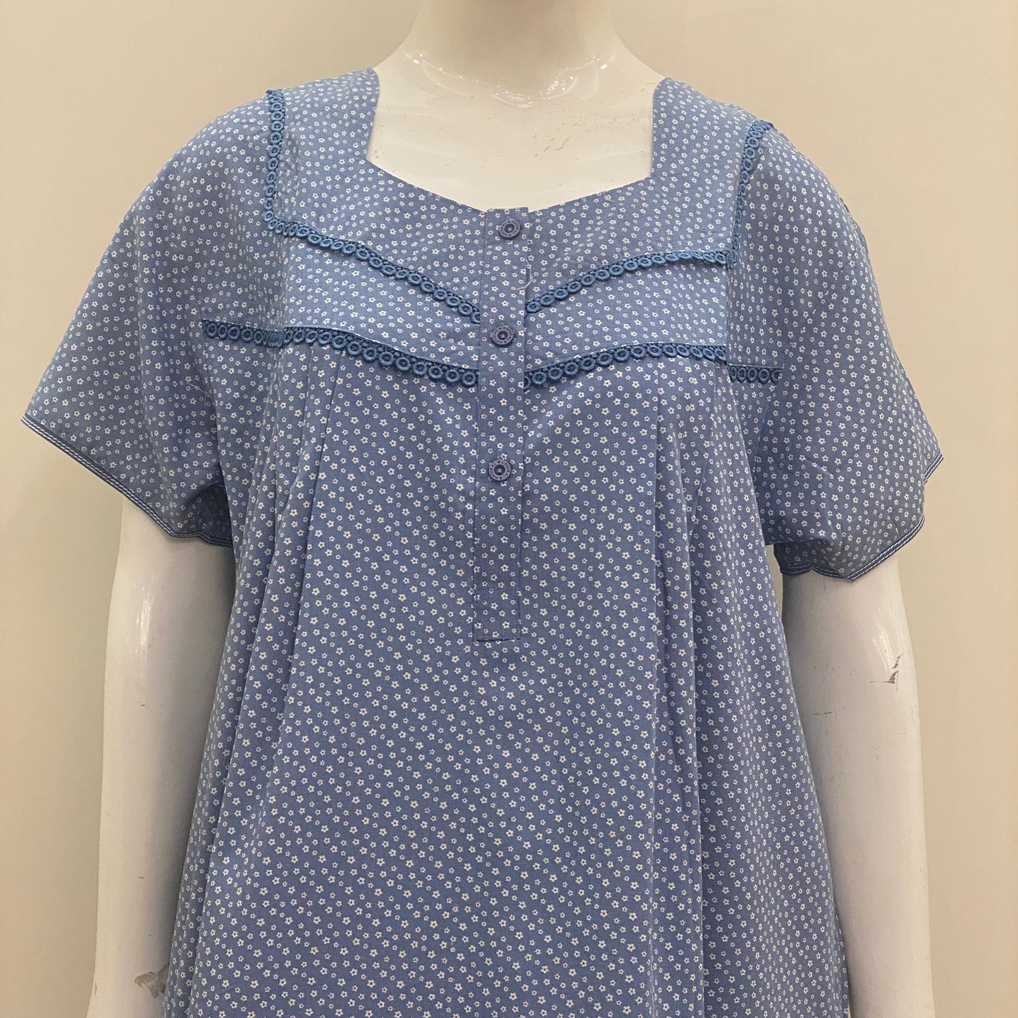 Cotton Yoke Nighty (SKU-460)