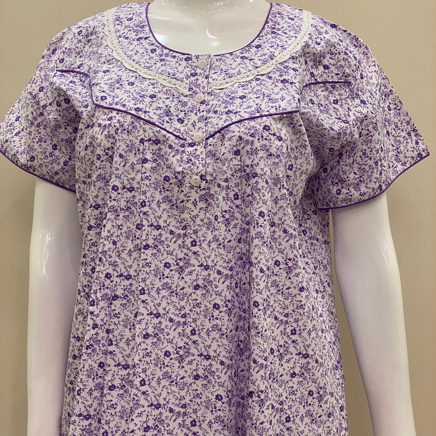Cotton Yoke Nighty (SKU-CY-74)