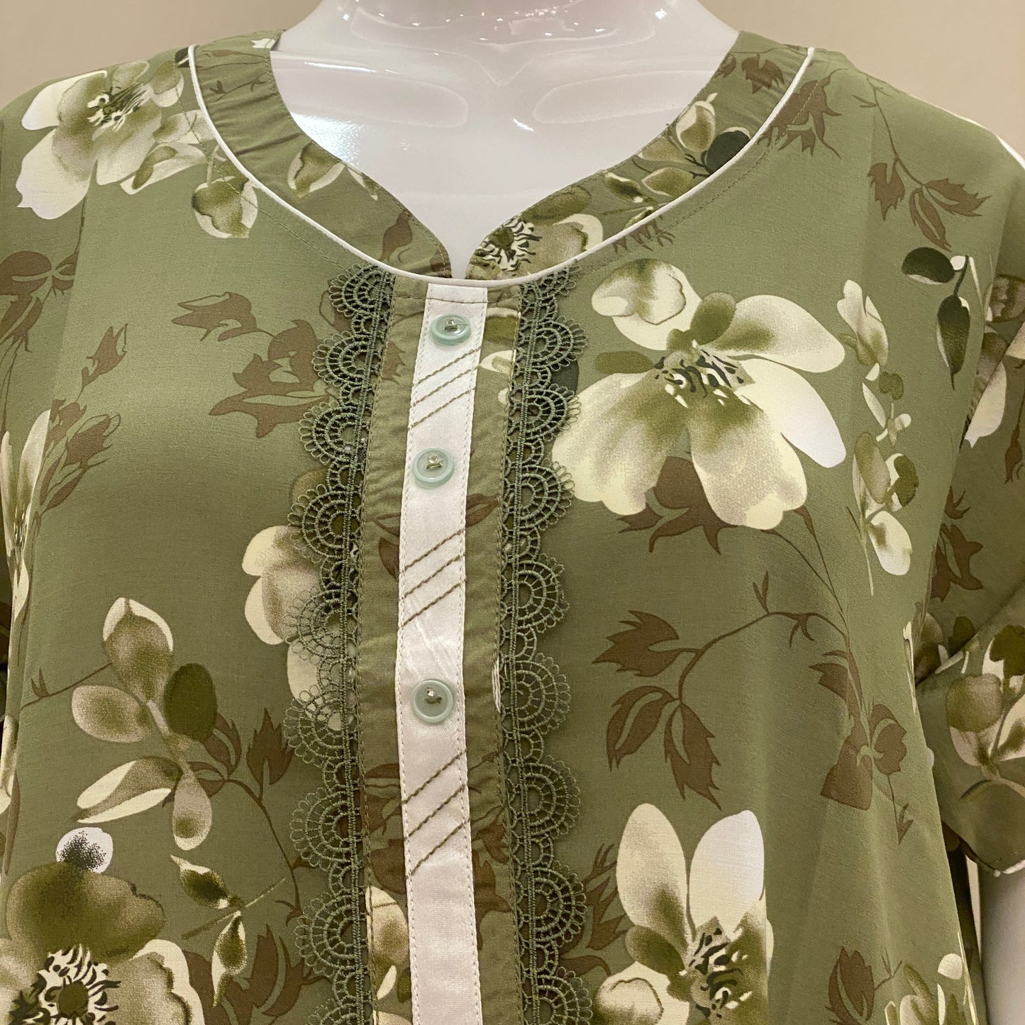 Cotton Rayon Straight Nighty (SKU-RA-6)