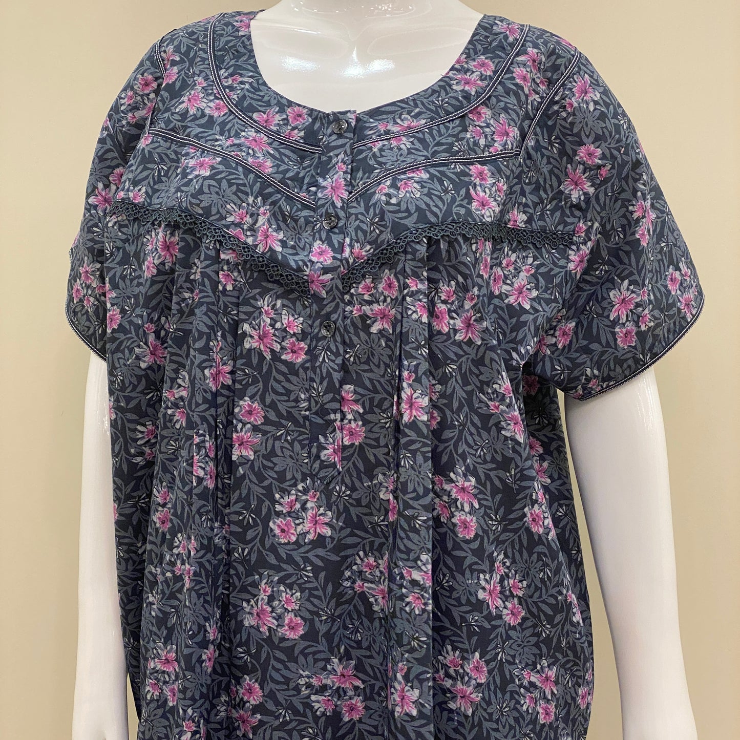 Cotton Yoke Nighty (SKU-CY-35)