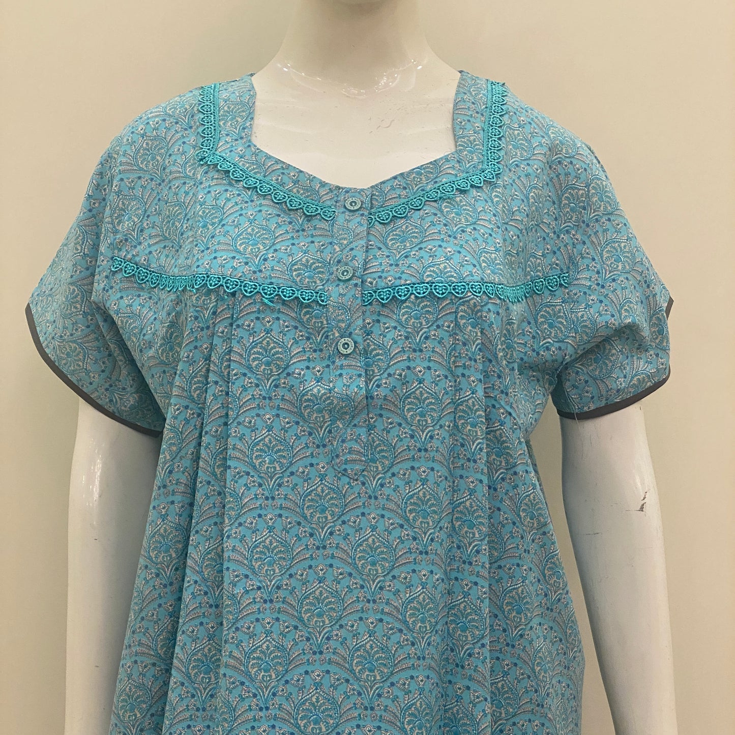 Cotton Yoke Nighty (SKU-446)