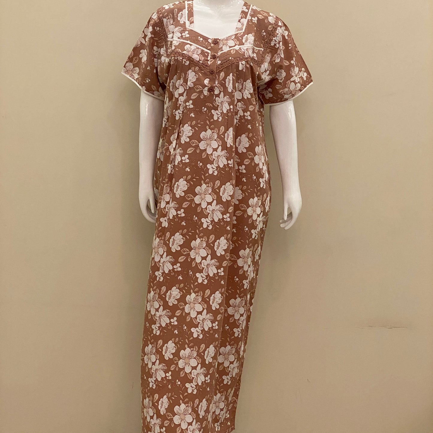 Cotton Yoke Nighty (SKU-CY-81)