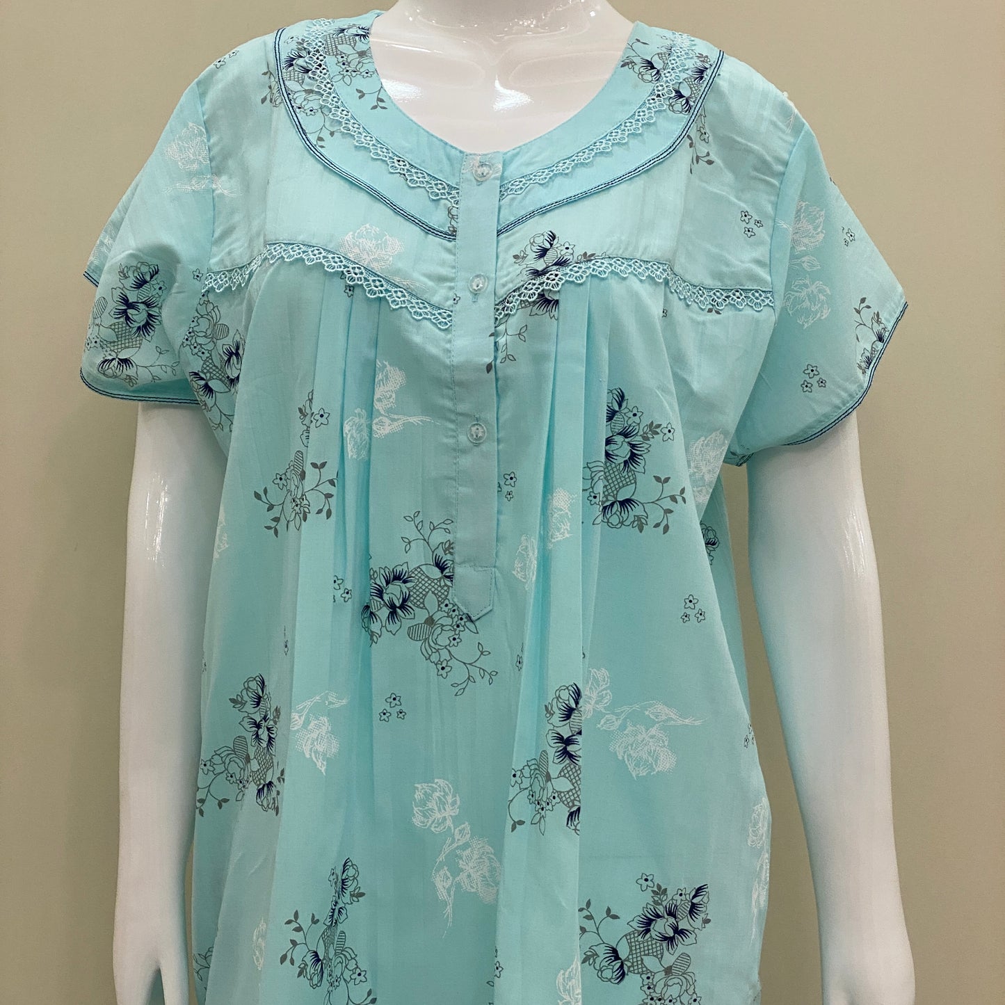 Cotton Yoke Nighty (SKU-CY-49)