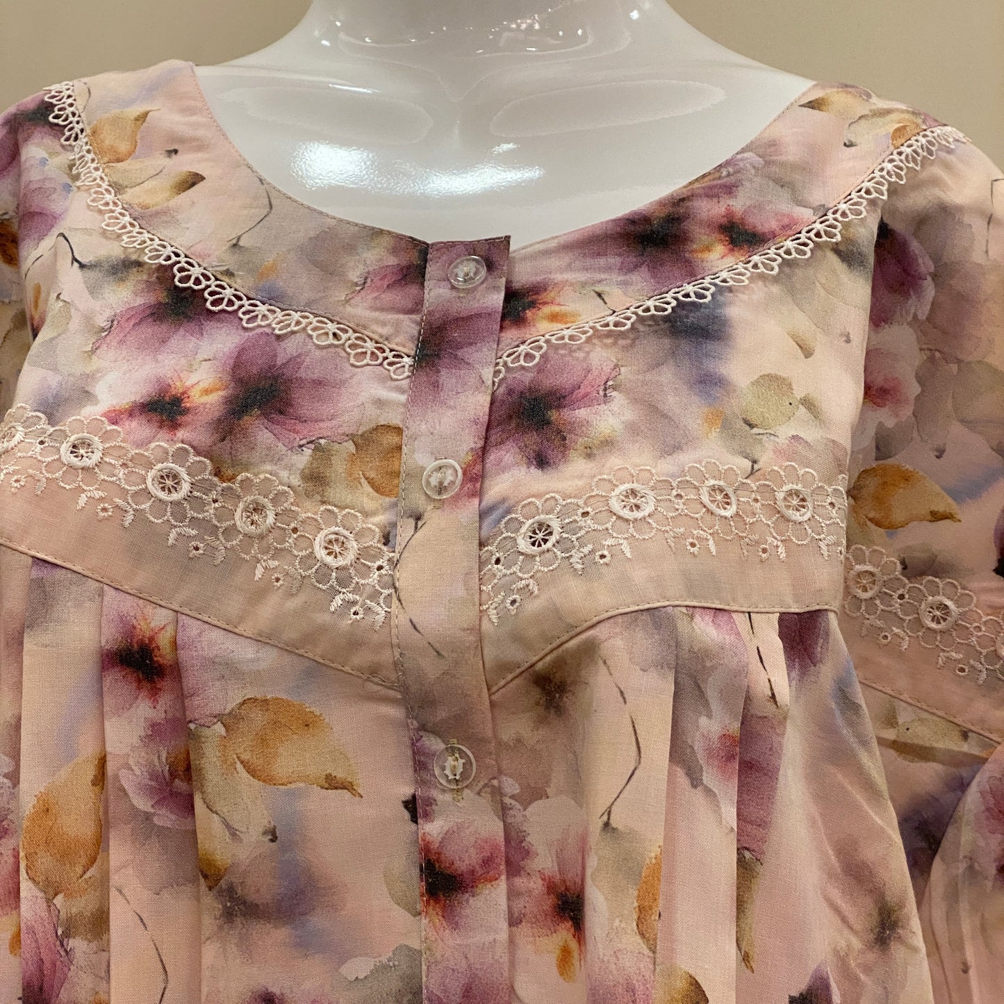 Cotton Yoke Nighty (SKU-CY-51)