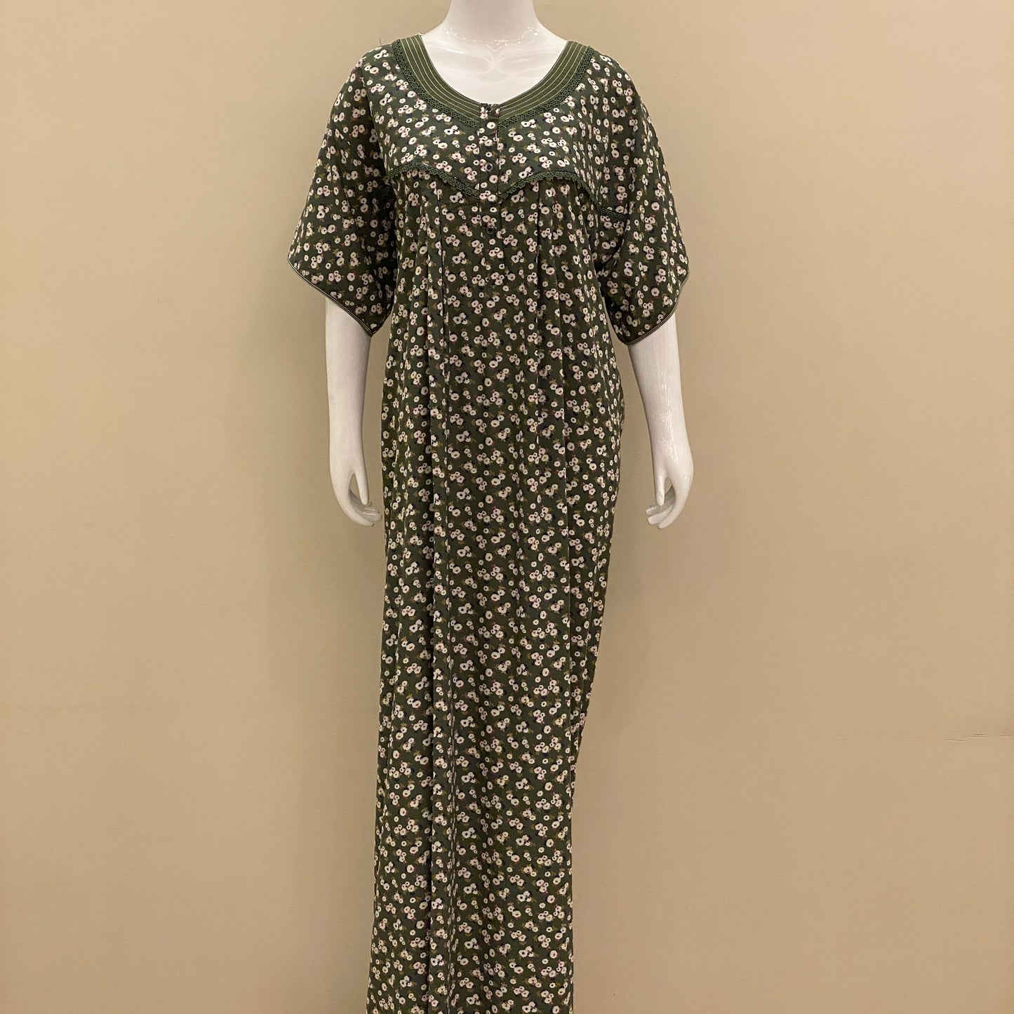 Cotton Yoke Nighty (SKU-606)