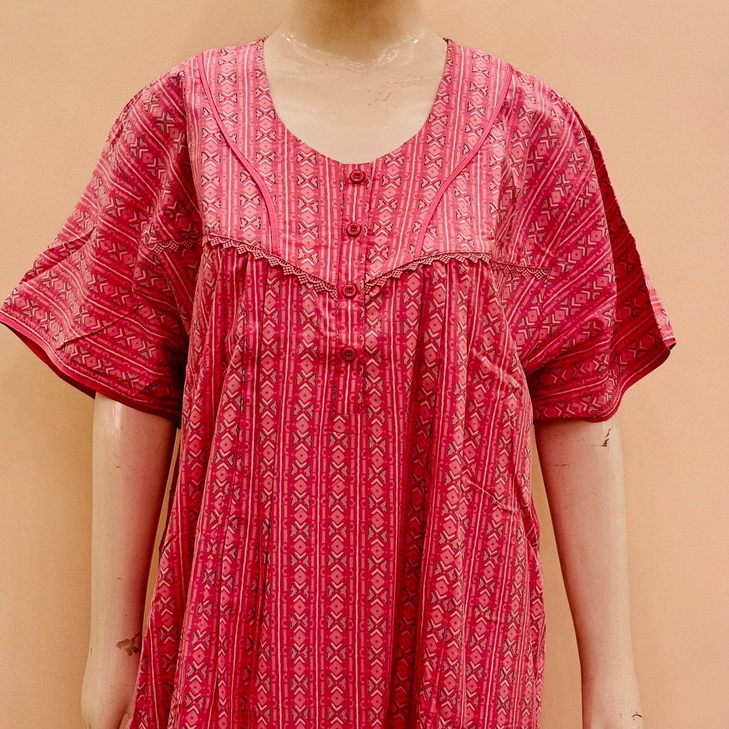 Cotton Feeding Nighties (SKU-258)