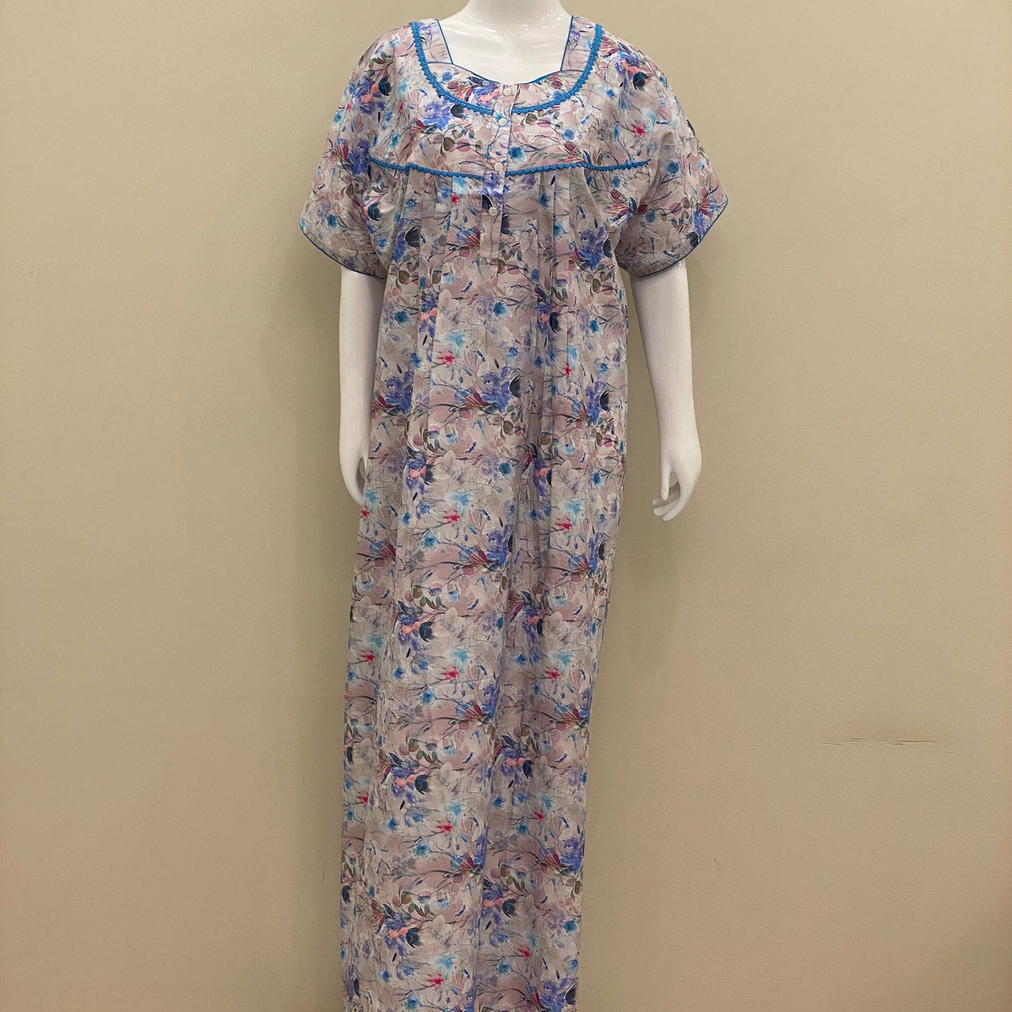 Cotton Yoke Nighty (SKU-CY-83)