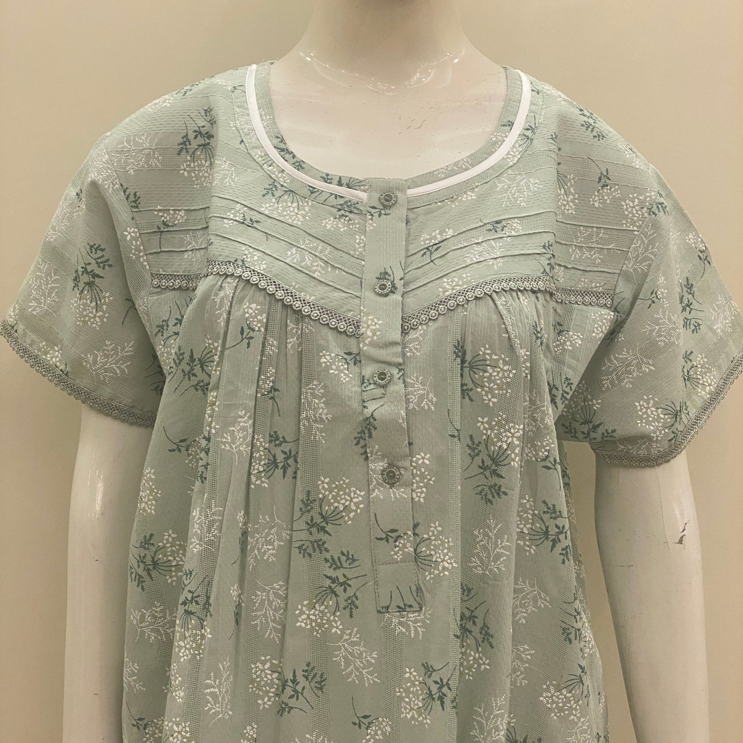 Cotton Yoke Nighty (SKU-415)