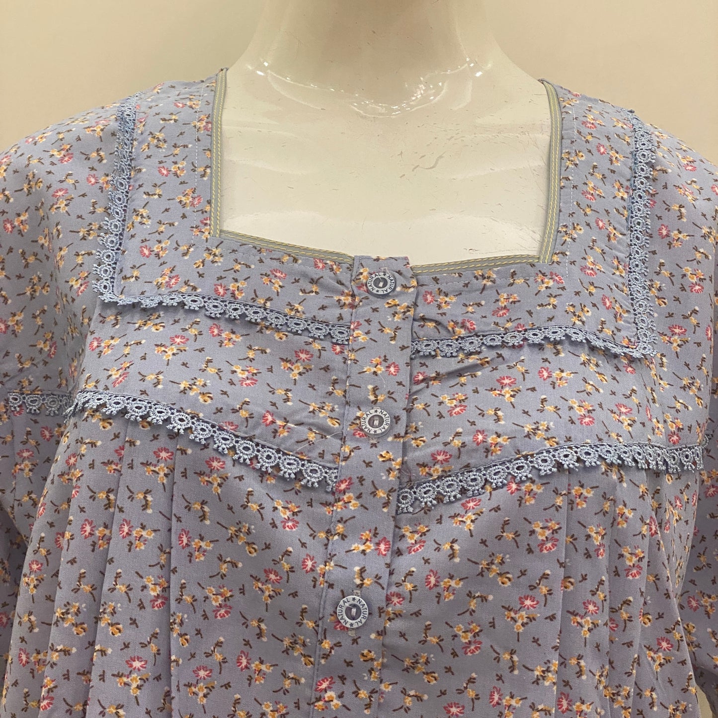 Cotton Yoke Nighty (SKU-454)
