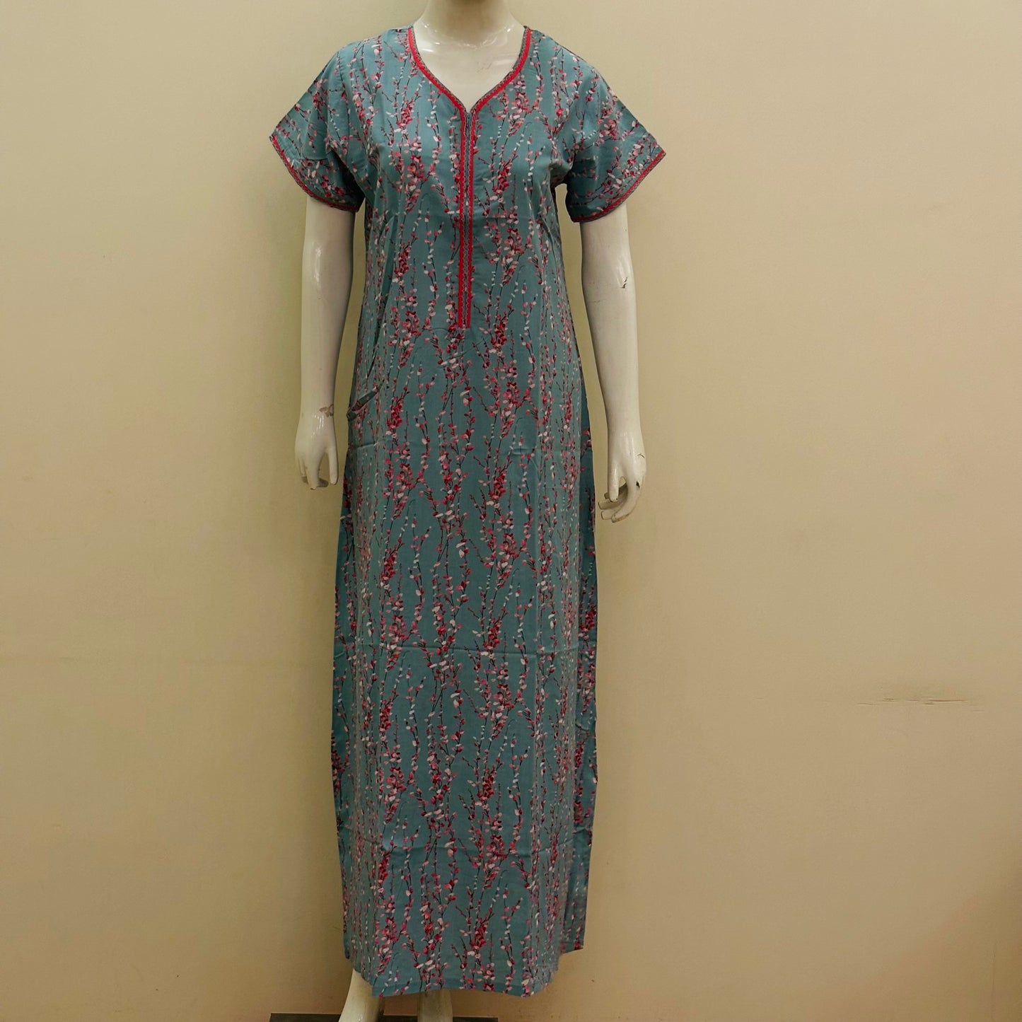 Cotton Straight Nighty (SKU-153)