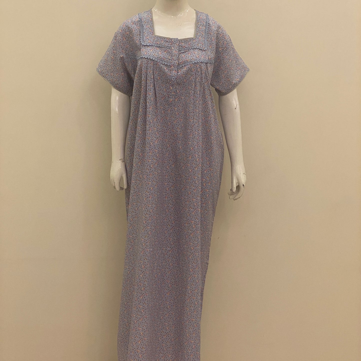 Cotton Yoke Nighty (SKU-454)