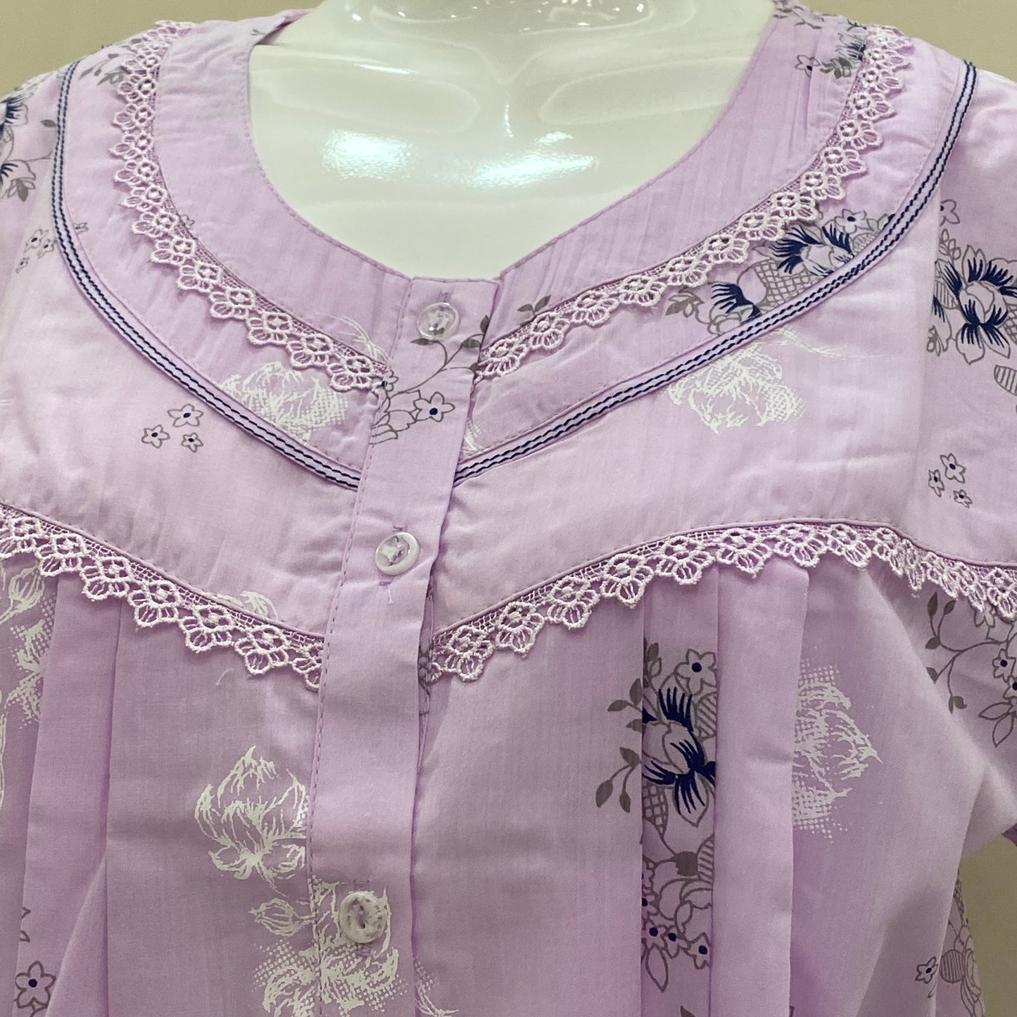 Cotton Yoke Nighty (SKU-CY-44)