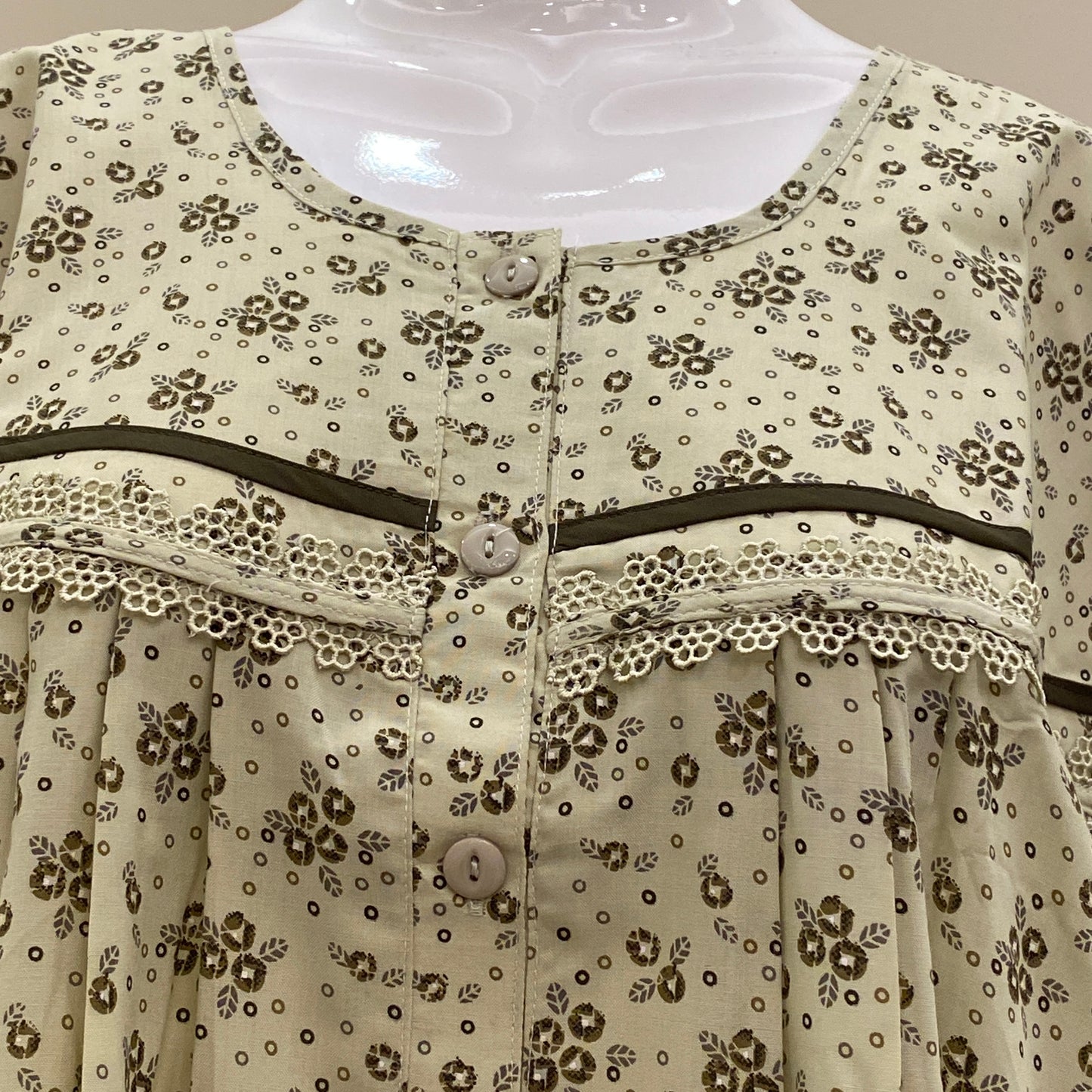 Cotton Yoke Nighty (SKU-628)