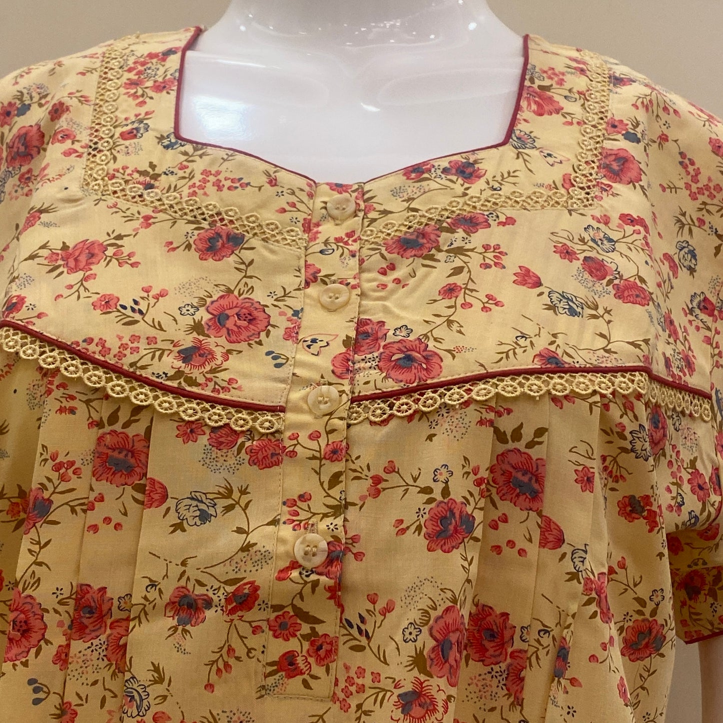 Cotton Yoke Nighty (SKU-CY-72)