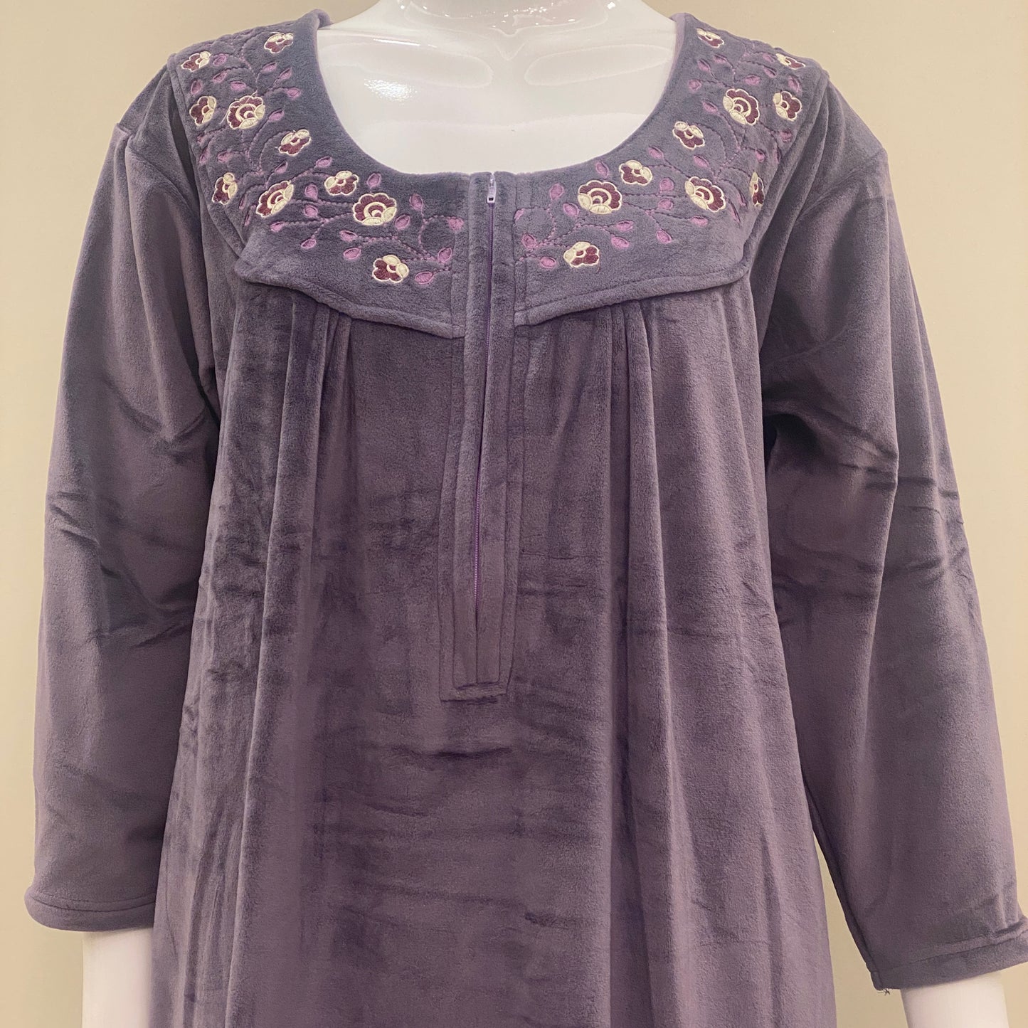 Velvet Yoke Nighty (SKU-VY-12)