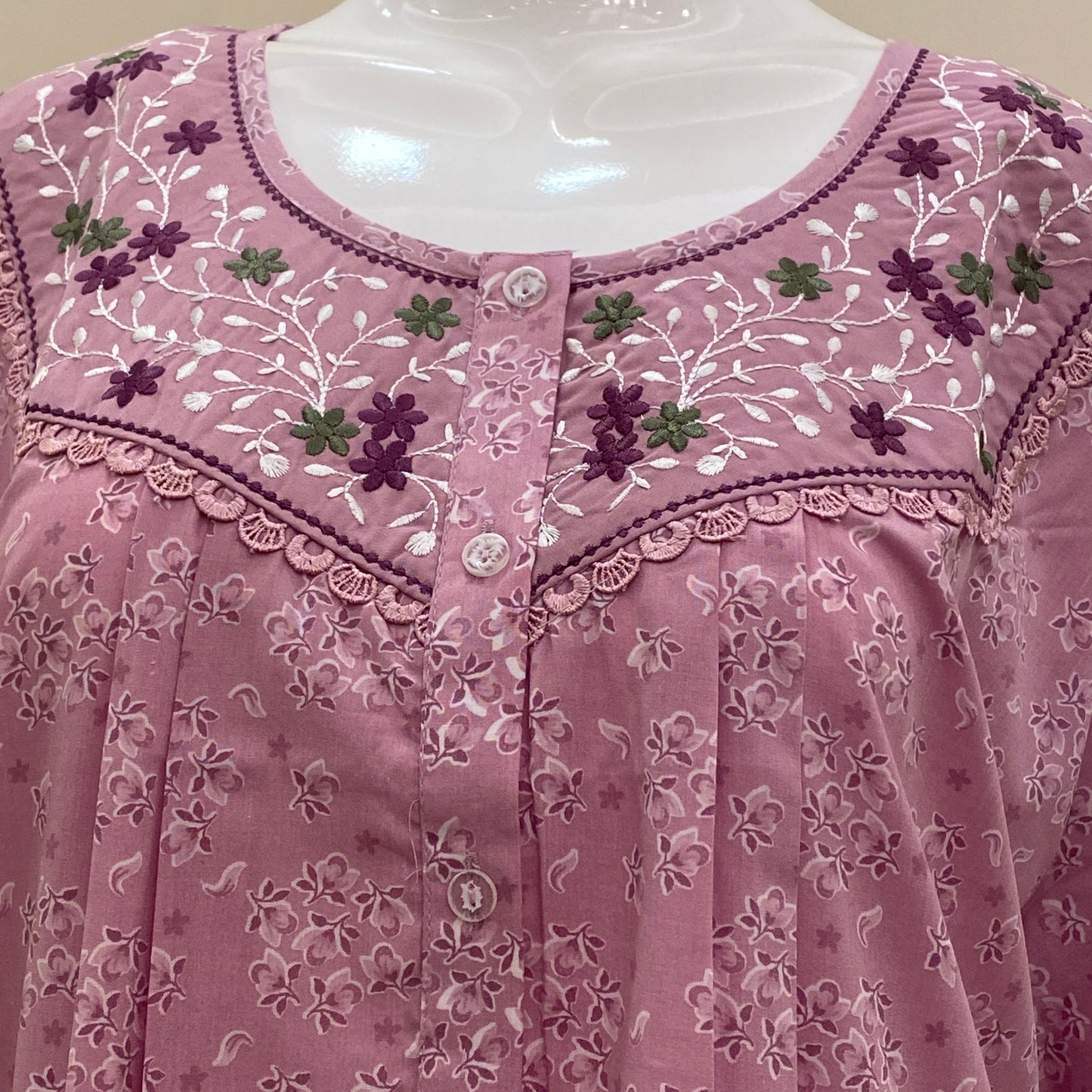 Cotton Yoke Nighty (SKU-CY-41)