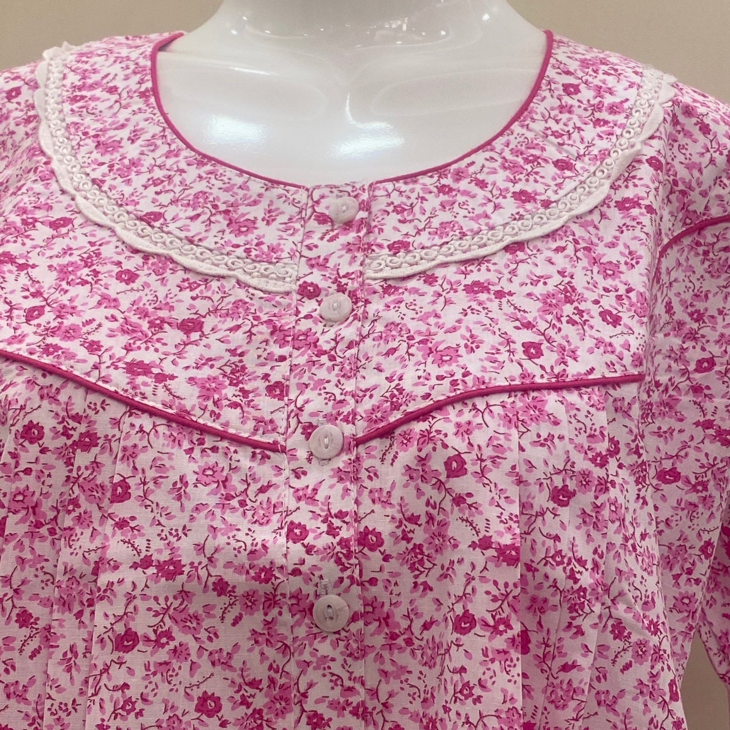 Cotton Yoke Nighty (SKU-CY-69)