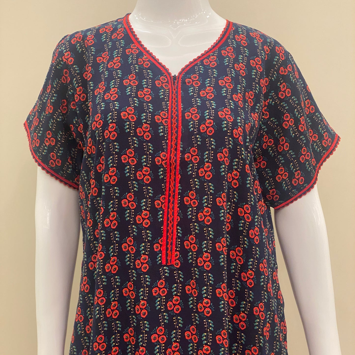 Cotton Rayon Straight Nighty (SKU-501A)