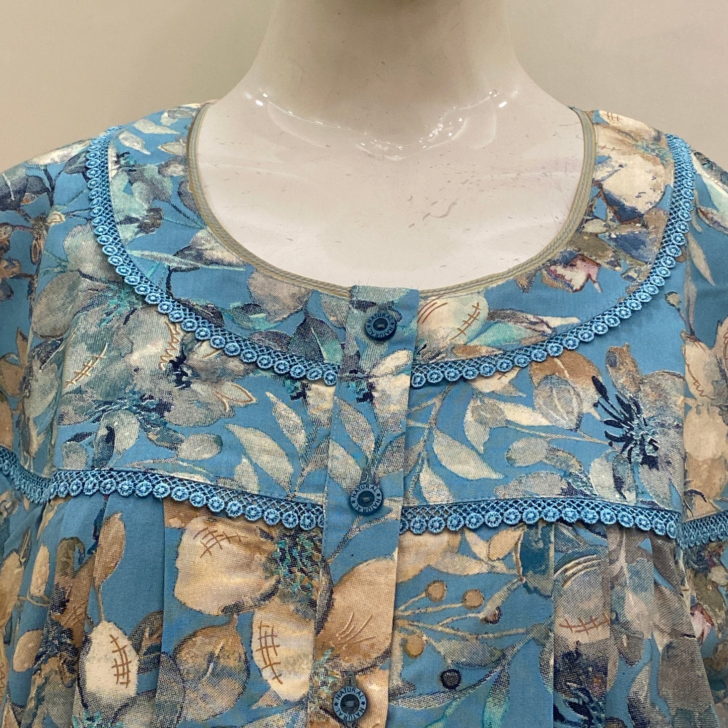 Cotton Yoke Nighty (SKU-429)