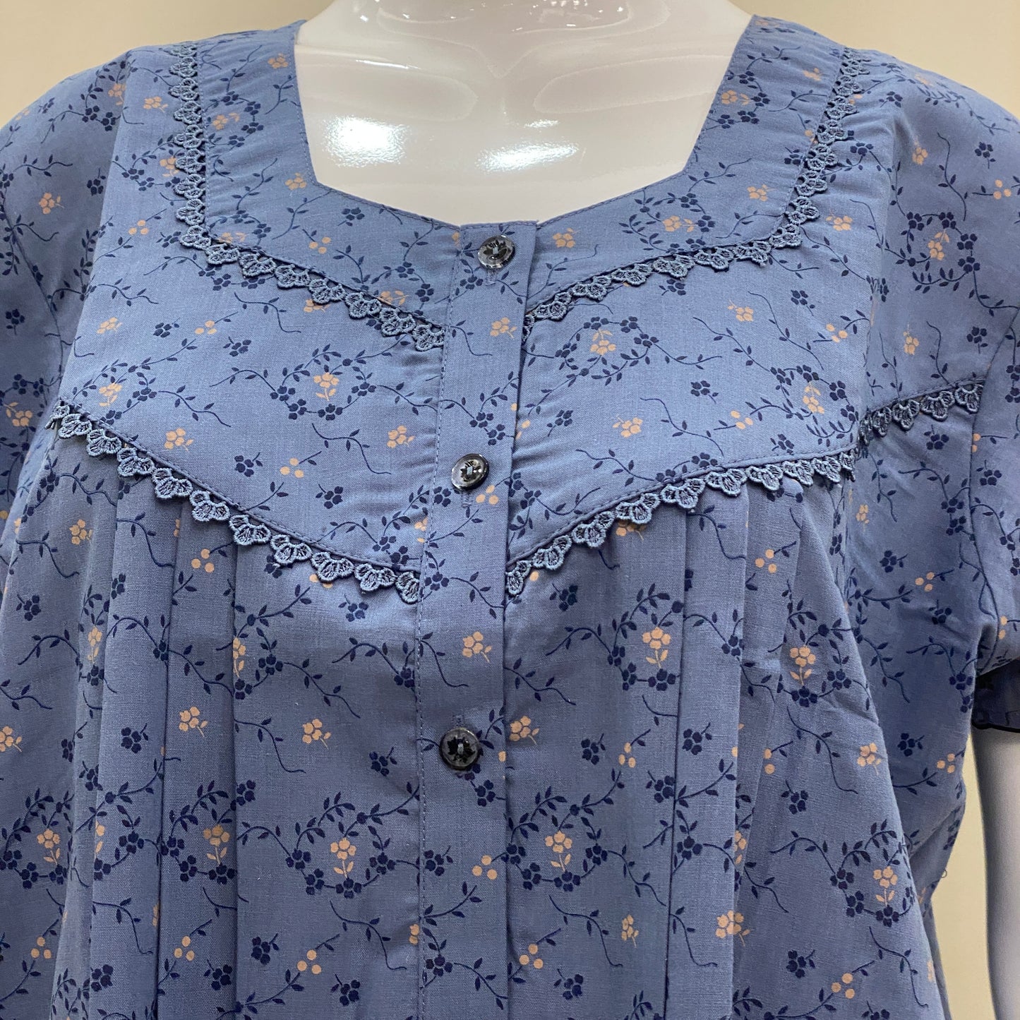Cotton Yoke Nighty (SKU-CY-50)