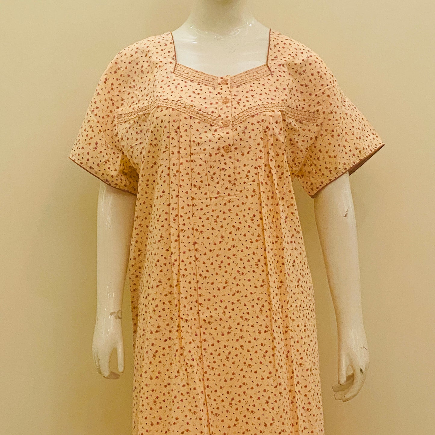 Cotton Yoke Nighty (SKU-58)