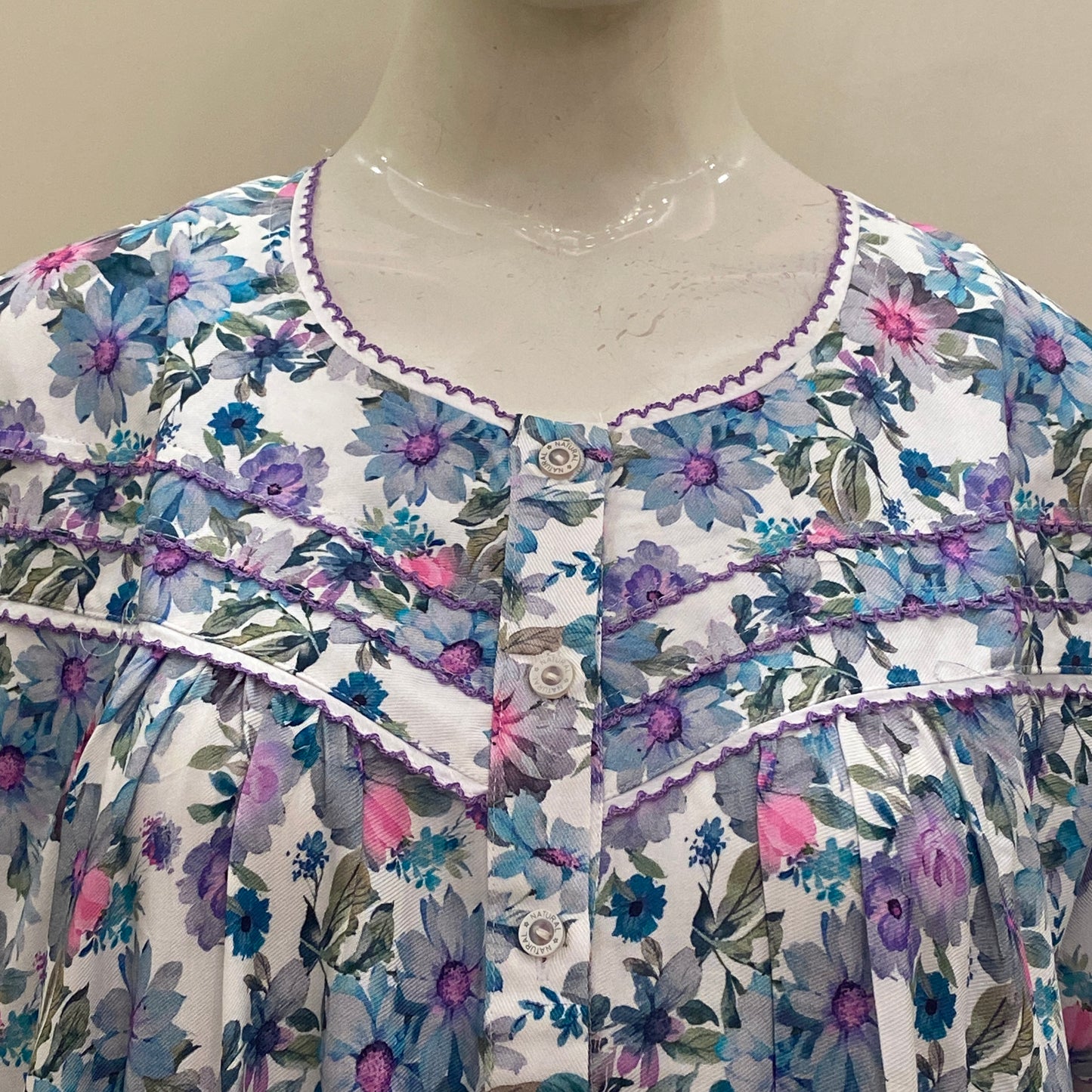 Cotton Yoke Nighty (SKU-421)