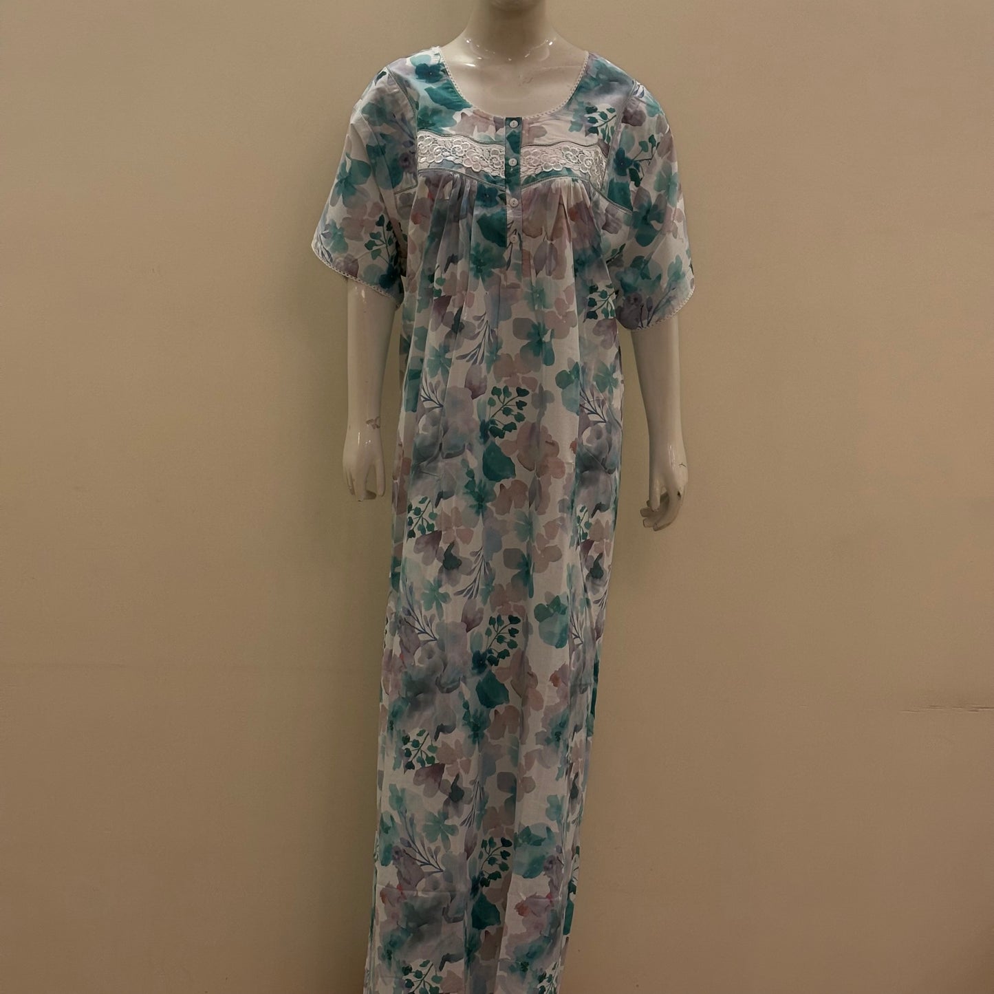 Cotton Yoke Nighty (SKU-119)